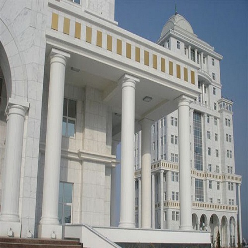 đá hoa cương cột tròn