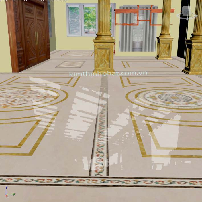 Đá Hoa Cương Kim Thịnh Phát Cao cấp Nền Nhà