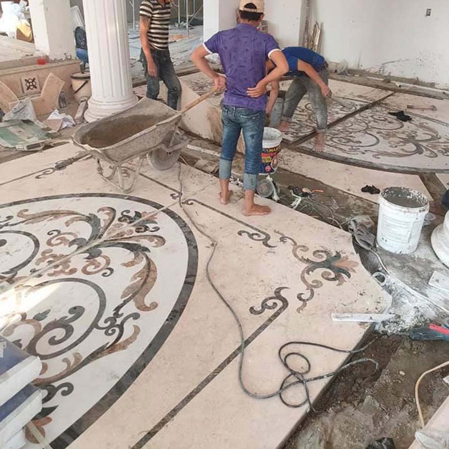 Đá Hoa Cương Kim Thịnh Phát Cao cấp Nền Nhà