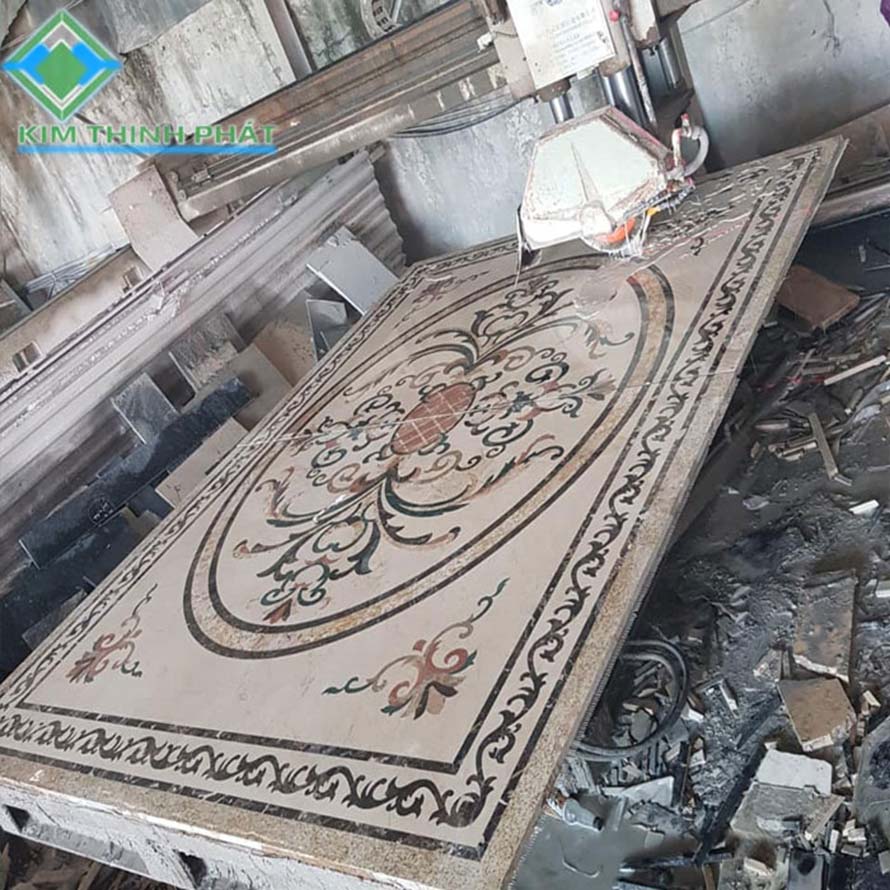 Đá Hoa Cương Kim Thịnh Phát Cao cấp Nền Nhà