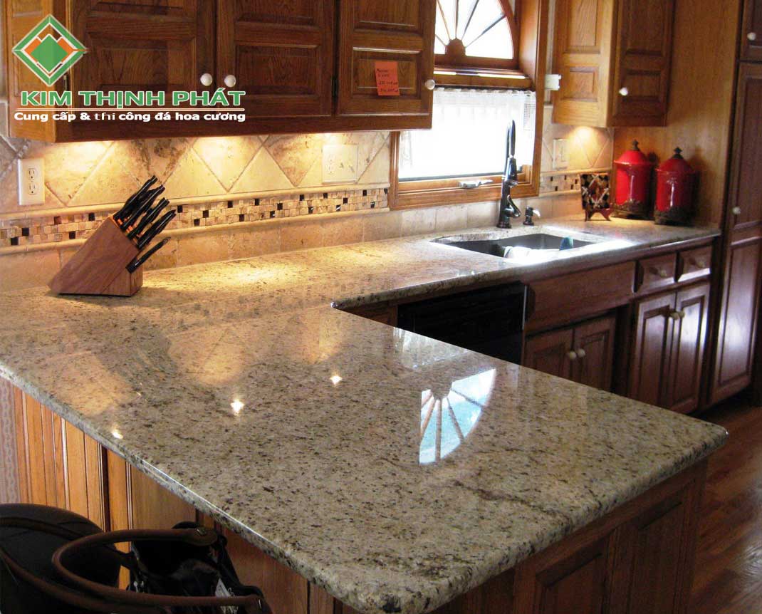 giá đá mặt bàn bếp đá granite