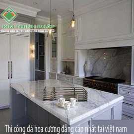 Mặt bàn đá hoa cương marble