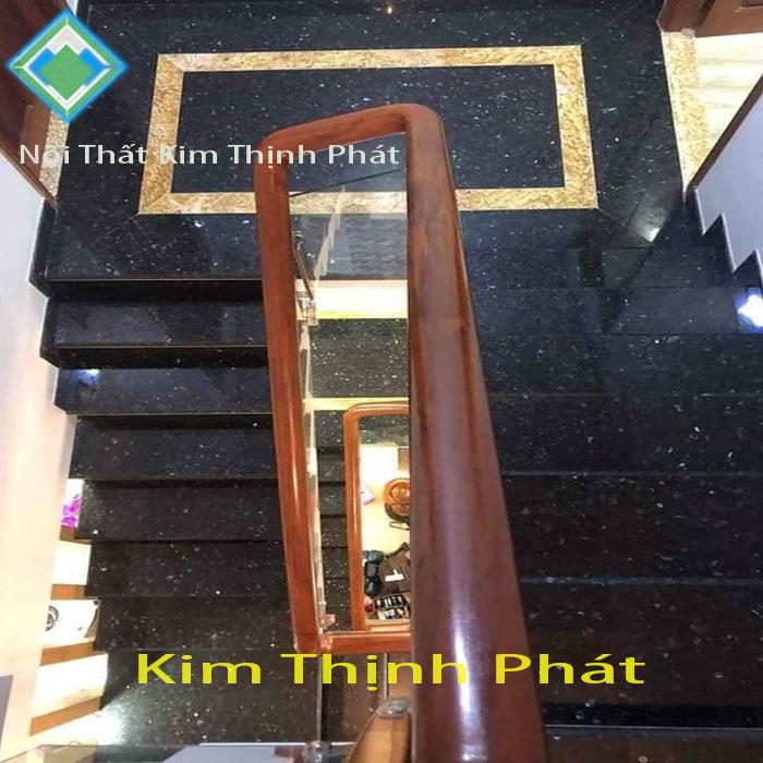 Cầu thang đá hoa cương 12.236 thi công đá tự nhiên bình tân