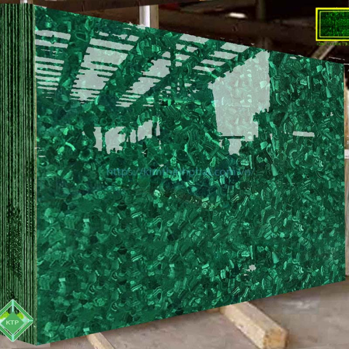 Loại đá hoa cương xanh khổng tước malachite