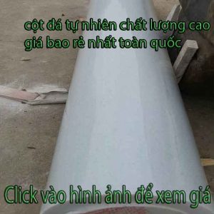 Các loại đá hoa cương cột tròn trắng