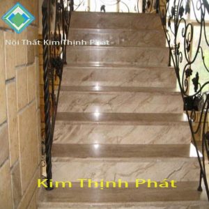 cầu thang đá cừ cám xanh giá đá tự nhiên rẻ