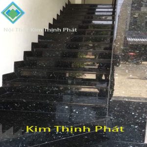 Cầu thang đá đỏ huyết rồng giá đá tự nhiên