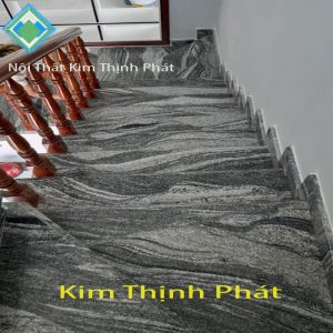 Cầu thang đá tự nhiên Trụ đá hoa cương 013 điểm khởi đầu cho tam cấp đại sảnh