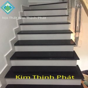 Cầu thang lan can đá hoa cương 12.250 đá marble vân gỗ ý, dùng ốp nền và cầu thang bộ