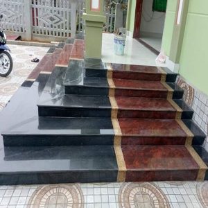 Cầu thang lan can đá hoa cương 12.253 đá marble xanh ngọc ốp nội thất đẹp