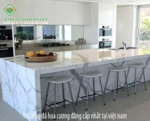 Đá bếp marble granite nhan tao 178