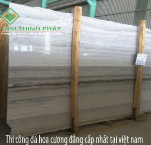 Đá hoa cương cara trắng vân gỗ