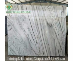 Đá hoa cương vân mây trắng ý granite tự nhiên siêu tốt ASD 165 Ah