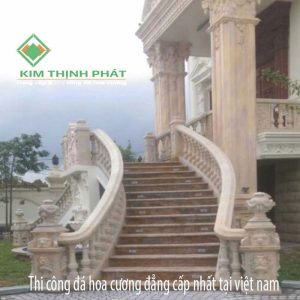 Giá đá tự nhiên lát Đá hoa cương cầu thang – món quà thiên nhiên trao tặng