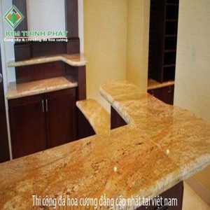 Mặt bàn đá bếp crema marfil marble cao cấp giá tốt